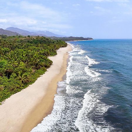 Hostal Mocambo Beach Guachaca Luaran gambar