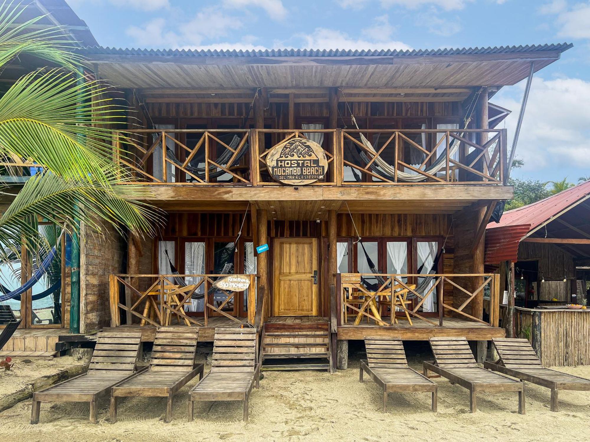 Hostal Mocambo Beach Guachaca Luaran gambar