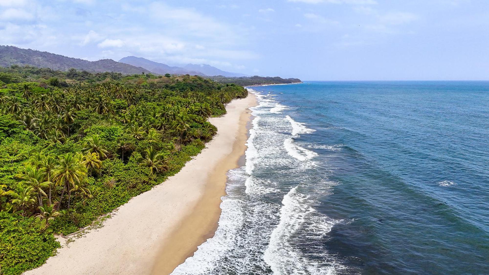 Hostal Mocambo Beach Guachaca Luaran gambar