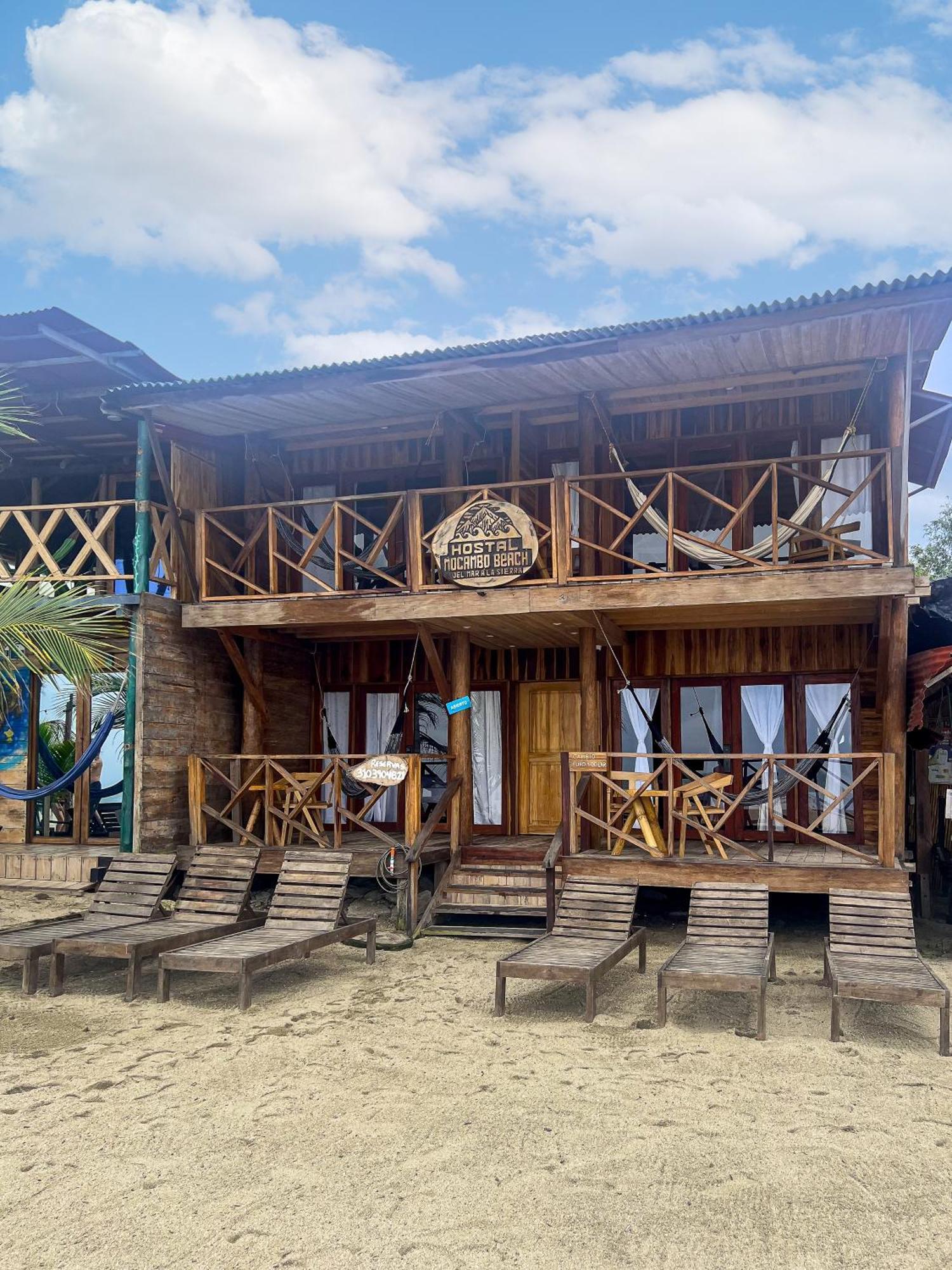 Hostal Mocambo Beach Guachaca Luaran gambar