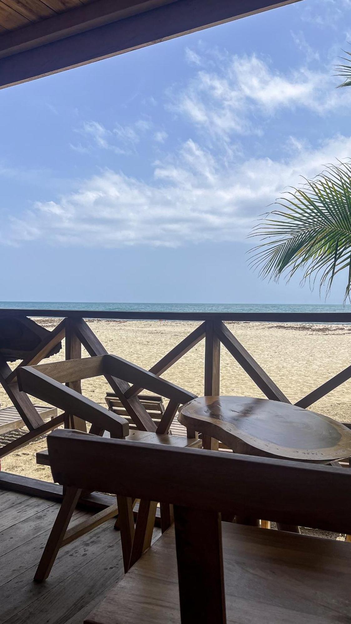 Hostal Mocambo Beach Guachaca Luaran gambar